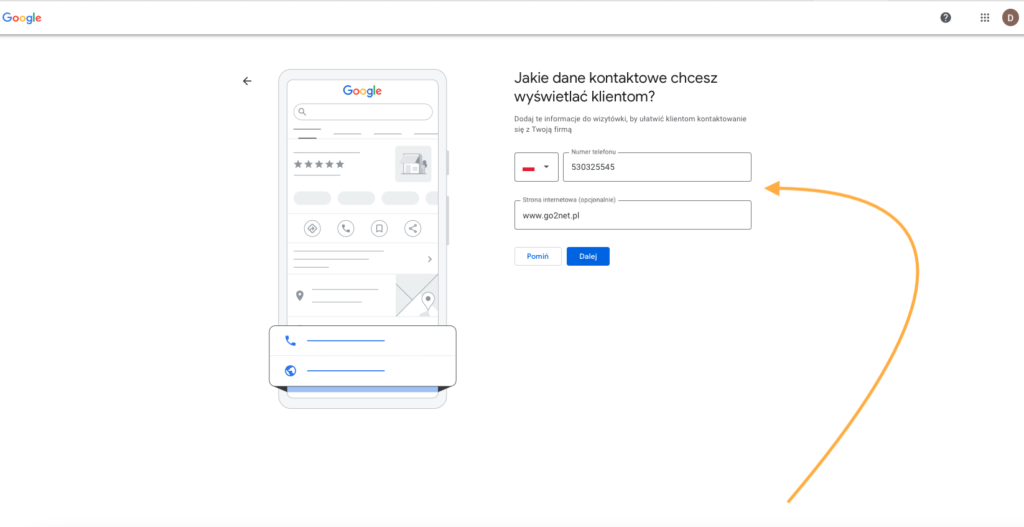 Wizytówka w Google - Jak stworzyć od zera - weryfikacja