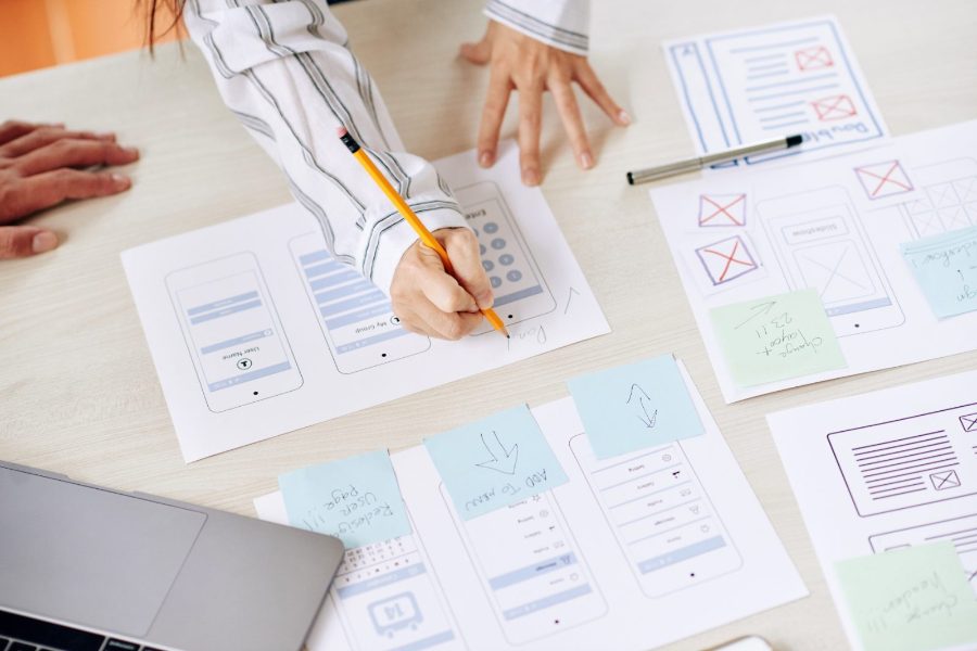 Pozycjonowanie agencji UX/UI - projektowanie ekranów aplikacji i makiet interfejsu